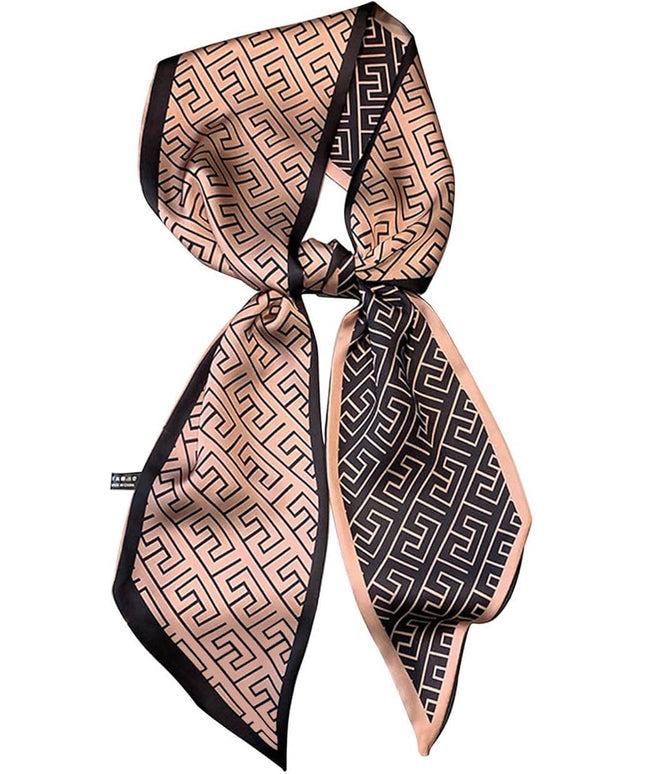 Dailyacc Hair Scarf for Women Fashion Silky Satin Headscarf Wrap Breathable Lightweight Neck Scarves For Handbag