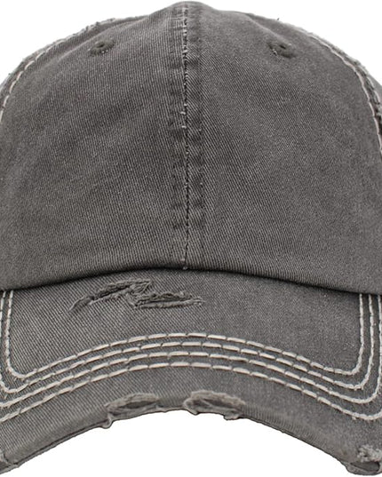 KBETHOS Vintage Washed Distressed Cotton Dad Hat Baseball Cap Adjustable Polo Trucker Unisex Style Headwear
