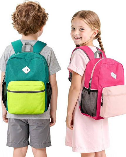 STEAMEDBUN Kids Backpack Boy 4-6, Boys Backpack for Elementary Kindergarten School - 15inch