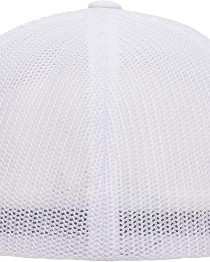 Flexfit 6511 Fitted Mid-Profile Stretchable Mesh Panels Trucker Cap | Bulk Pack Available