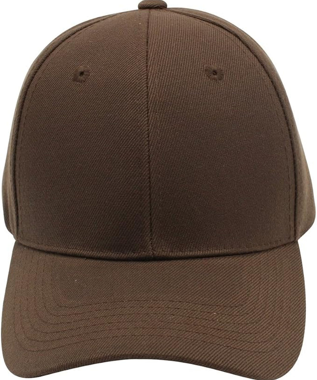 Top Level Baseball Cap Men Women - Classic Adjustable Plain Hat