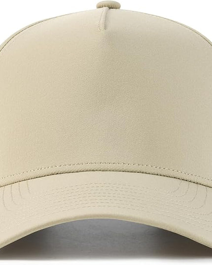 BOTVELA Men Adjustable Snapback Baseball Cap Vented Performance Laser Cut Mesh Hat