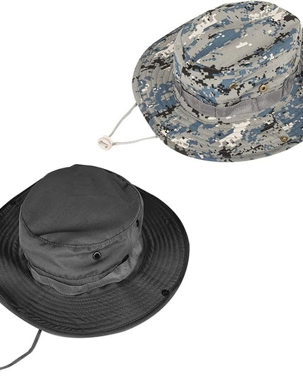 Sun Hats for Men Women Bucket Hat UPF 50+ Boonie Hat Foldable UV Protection Hiking Beach Fishing Summer Safari