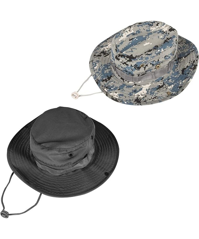Sun Hats for Men Women Bucket Hat UPF 50+ Boonie Hat Foldable UV Protection Hiking Beach Fishing Summer Safari