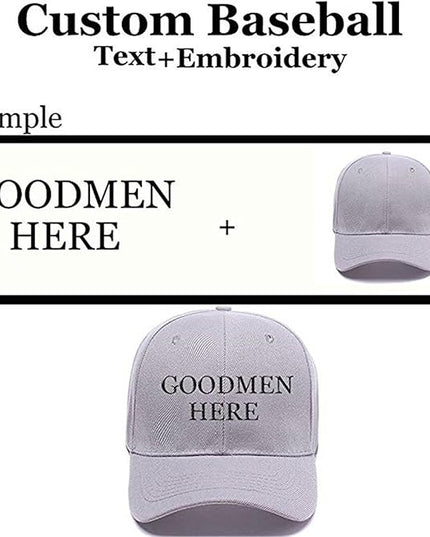 Custom Embroidered Hats Your Own Text Curved Bill Hip Hop Snapback Baseball Hats