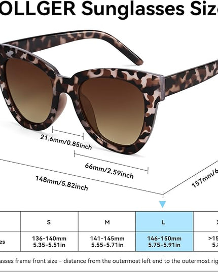 Dollger Retro Cat Eye Sunglasses Women Men Vintage Square Tortoise Shell Fashion Cateye Sunglasses