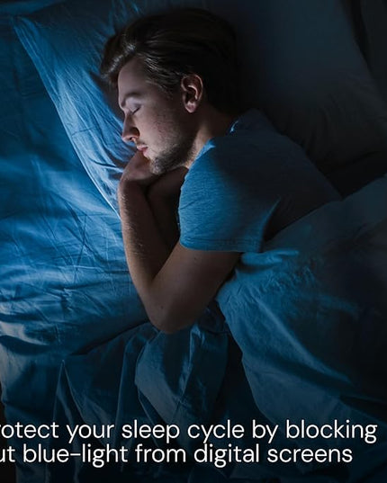 livho Gaming Blue Light Blocking Glasses for Better Sleep, Premium Night Driving, Computer Blockers for Man & Woman