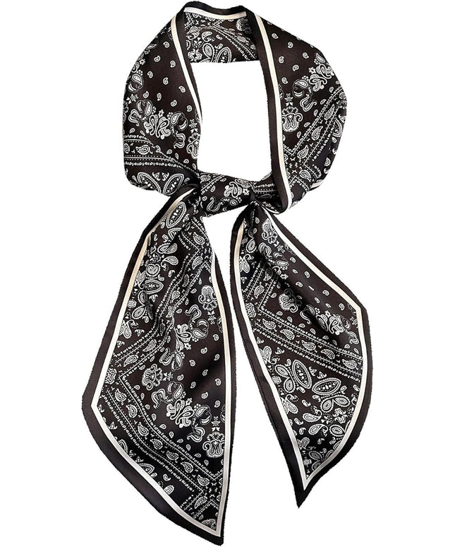 Purse Scarf For Handbags Head Scarves For Women's Hair Bags Scarfs Long Skinny Scarves Fashion Silky