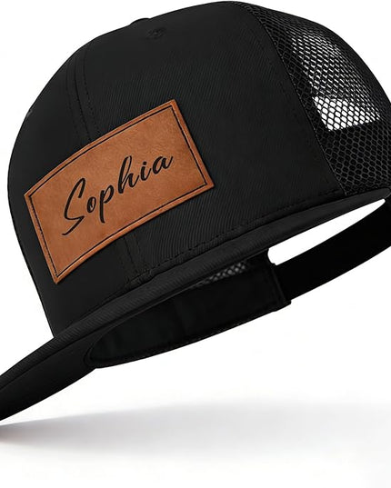 EDSG Custom Hat for Men Women, Trucker Hat, Personalized Baseball Caps, Adjustable Snapback Cap
