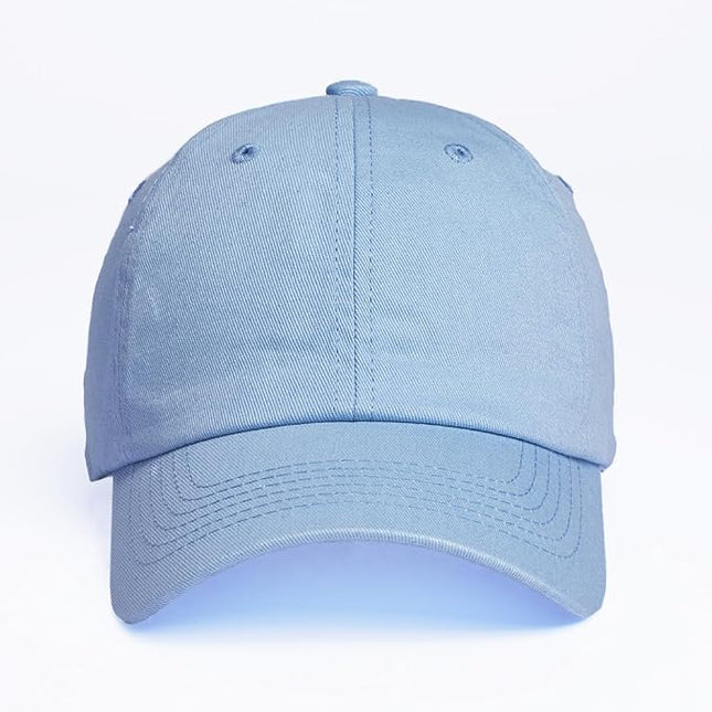 E BY ELIDAN Classic Dad Hat Cotton, Low-Profile Plain Baseball Cap, Adjustable, Breathable and Packable