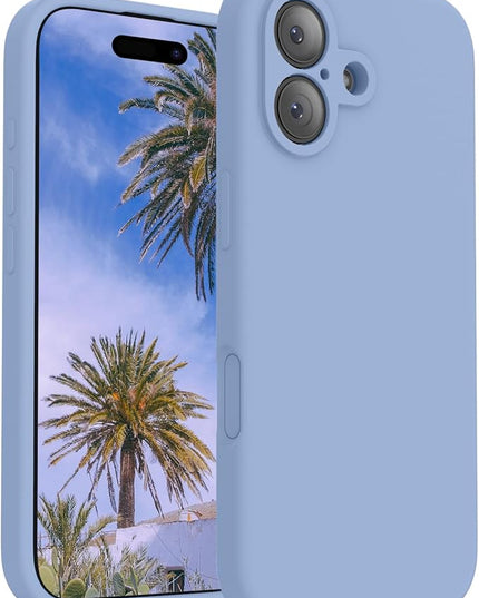 FireNova Magnetic for iPhone 17 Case, Compatible with MagSafe, [Integrated Silicone Camera Control Button] [Camera Protection] Anti-Scratch Microfiber Lining Phone Case, 6.3", Light Blue