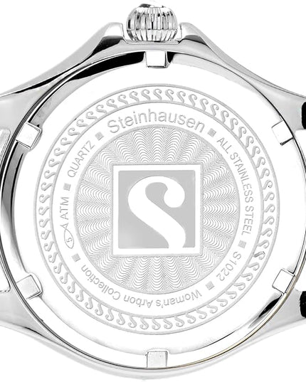 Steinhausen Arbon Collection Stainless Steel Silicone Interchangable Band Women's Watch