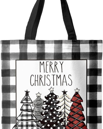 Horaldaily Canvas Tote Bag,Reusable Shoulder Tote Bag for Women Lady Casual Vacation, Shopping, Work, Gym