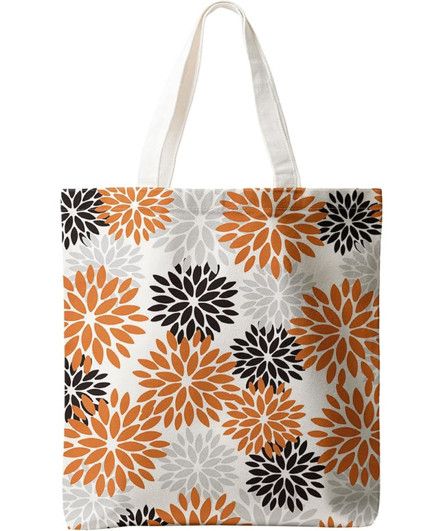 Horaldaily Canvas Tote Bag,Reusable Shoulder Tote Bag for Women Lady Casual Vacation, Shopping, Work, Gym