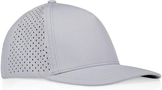 Billest Gilbert Performance 5‑Panel Snapback Hat – Adjustable Flat‑Bill Cap for Men & Women | Breathable and Lightweight