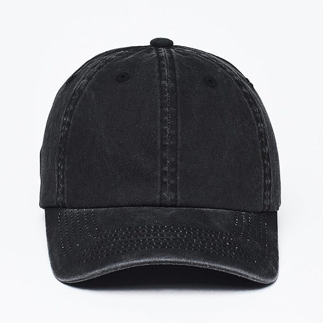 E BY ELIDAN Classic Dad Hat Cotton, Low-Profile Plain Baseball Cap, Adjustable, Breathable and Packable