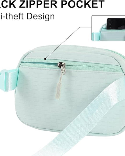 Glratn Initial Letter Fanny Pack for Girls,Patch Belt Bag,Toddler Crossbody Bags，Gifts for 3 4 5 6 7 8 9 10 11 12 Year Old Teens Kids,Christmas Graduation Gifts for Teen Girls ，(Light green-Y)