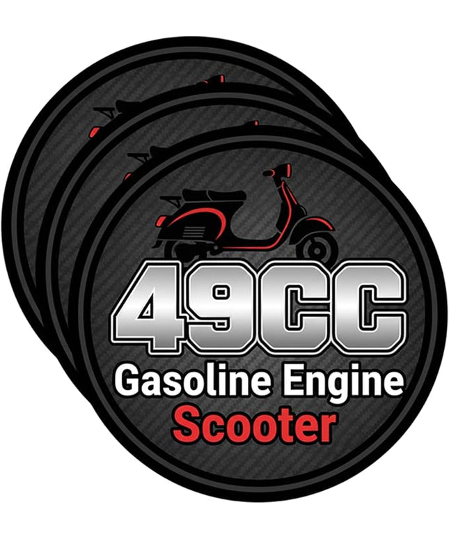 49cc Gasoline Stickers Durable Vinyl Waterproof Decals for laptops, Water Bottles & tumblers, Fun Adult Stickers for Phone Cases (3PCS,3”)