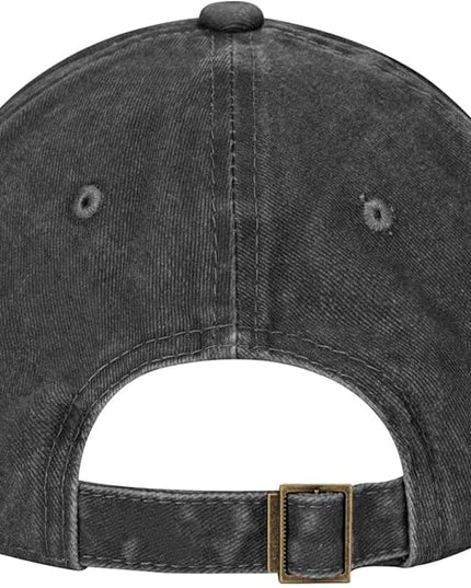 Beaches Booze & Besties Hat for Women, Vintage Adjustable Cotton Beach Baseball Cap