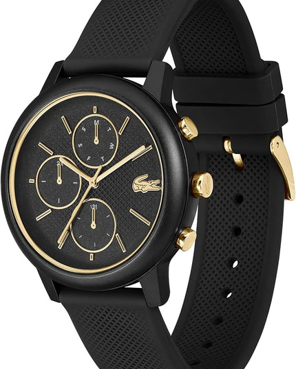 Lacoste 12.12 Move Men's Multifunction Watch – 42mm Aluminum Case, Day/Date/24-Hour Subdials, Contemporary, Sporty - Premium Fashion Timepiece - Gift for Him