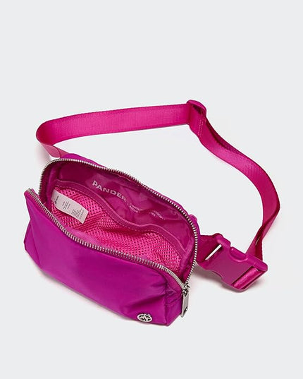 Pander Everywhere Belt Bag for Women, Fashion Waist Packs, Crossbody Bags with Adjustable Strap (Grape Purple)