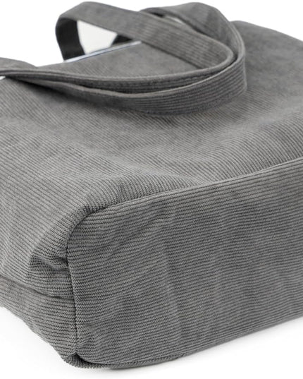 Corduroy Tote Bag Cute Tote Bags for Women Shoulder Bag with Inner Pocket for Work Beach Travel and Shopping Grocery