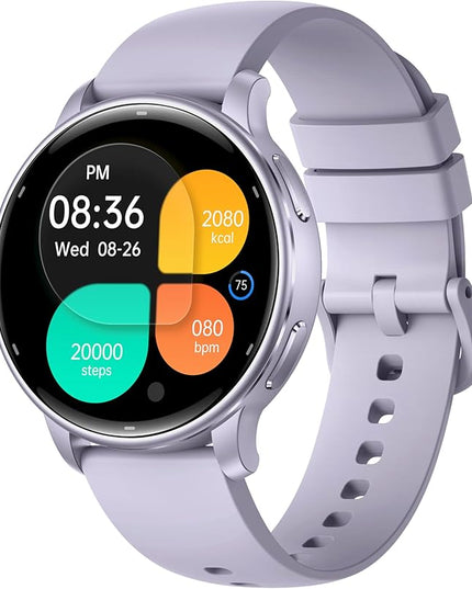 Fitness Tracker with Heart Rate Monitor Activity Tracker with Pedometer Smart Watch Sleep Monitor with Step Counter Calories Blood Oxygen Blood Pressure Monitor Make/Answer Call Health Tracker