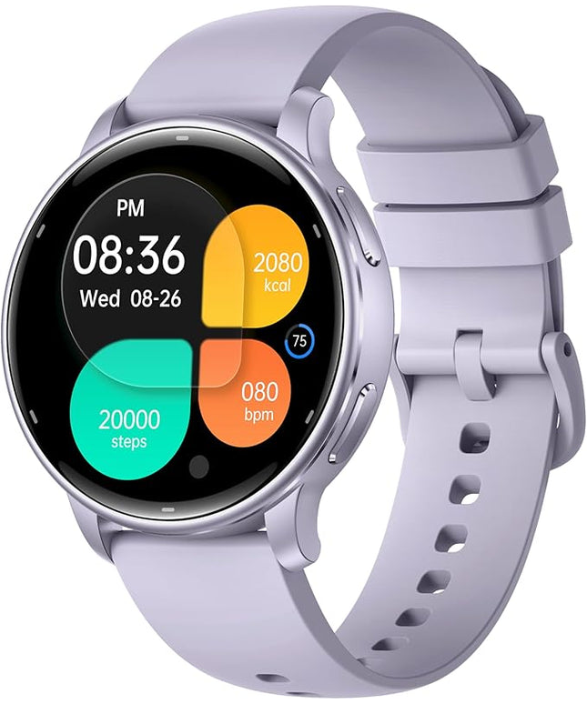 Fitness Tracker with Heart Rate Monitor Activity Tracker with Pedometer Smart Watch Sleep Monitor with Step Counter Calories Blood Oxygen Blood Pressure Monitor Make/Answer Call Health Tracker