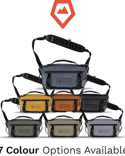 WANDRD ROGUE V1 9L Sling: Compact Camera Sling and Crossbody Bag with Fast Access, 3-Way Carry– Lightweight Everyday Bag Great for Travel, Photography, and Daily Use (Aegean Blue)