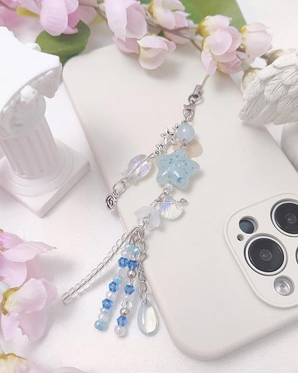 1-4PCS Cute Phone Charms Aesthetic Y2K Cell Phone Charms Strap Pink Strawberry Butterfly Star PhoneCharm Y2K Accessories for Bag Keychain Airpods Camera Pendants Decor