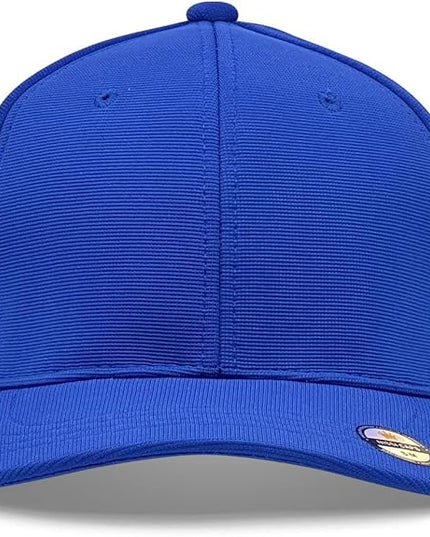 [2 Pack] Hybrid Stretch-Fitted Trucker Cap, Baseball Cap with Air Mesh