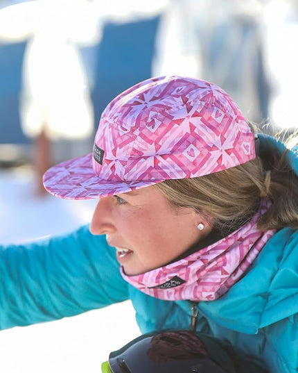 Skida 5 Panel Cap Outdoor UPF Sun Protection Wide Brim Camp Hat Running, Hiking, Golf, Pickleball, Beach Outings