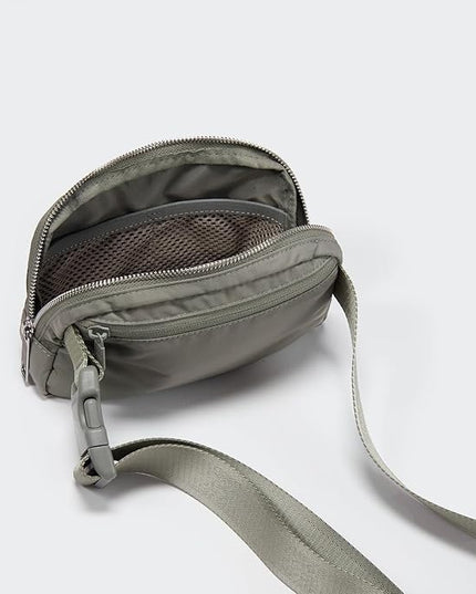 Pander Everywhere Belt Bag for Women, Fashion Waist Packs, Crossbody Bags, Everywhere Belt Bag with Adjustable Strap (Grey Sage).