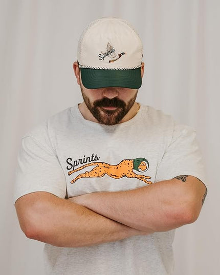Sprints Semi-Structured EZ Rope Snapback | Lightweight, Quick Dry, Sport Hat, One Size, Unisex