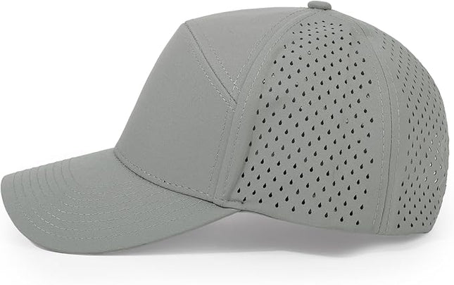 HH HOFNEN Quick Dry Baseball Cap Mesh Snapback Hat Sun and Rain Protection Structured Golf Trucker Hats for Men Women