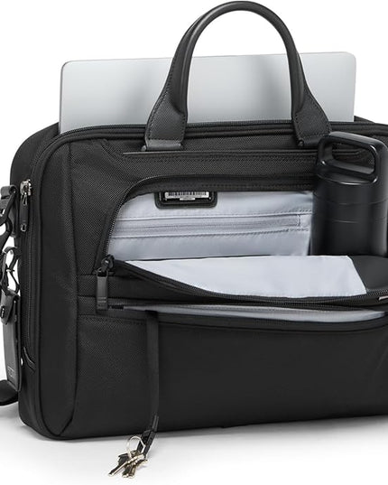 TUMI - Alpha Laptop Briefcase - Men's Work and Commute Bag - Fits up to a 15" Screen