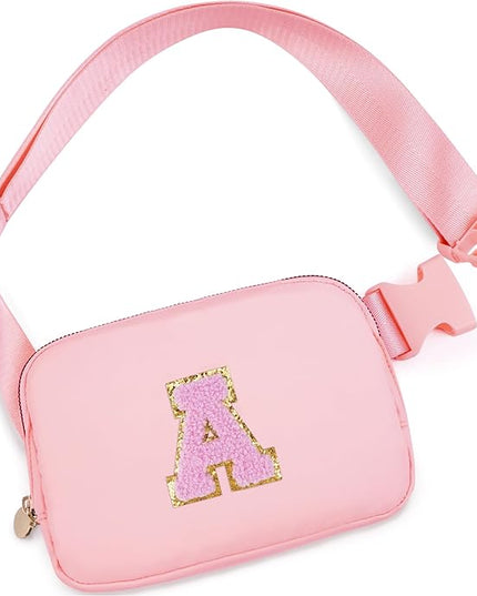 Uygafly Gifts for Girls 3 4 5 6 7 8 9 10 11 12 Year Old Teens Kids Daughter Sister Gifts for Women Her - Fanny Pack Belt Bag Cute Stuff for Girls Women Teen Trendy Crossbody Bags | Peach,A