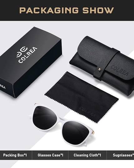 Trendy Cat Eye Sunglasses for Women Fashion Cateye UV400 Protection Glasses CL22017