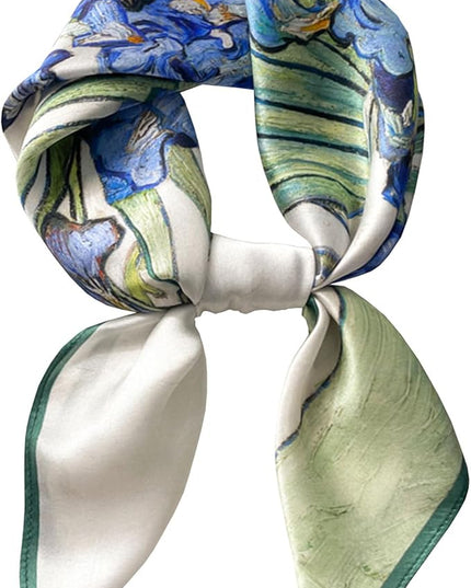 Neck Scarf For Womens Silky Head Scarves Hair Bandanas Square Scarf Fashion Accessories lightweight
