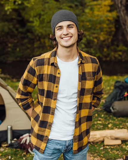 Original Beanie Cap - Soft Knit Beanie Hat - Warm and Durable