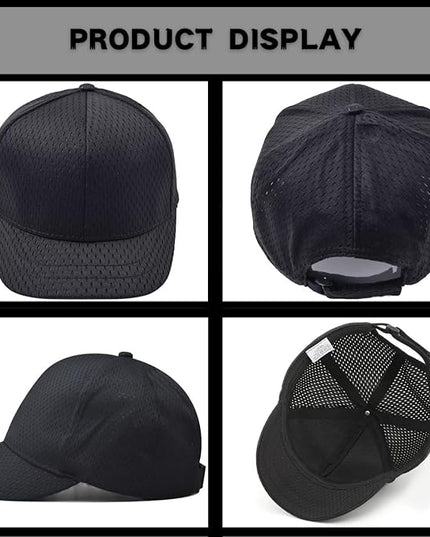 VOASTEK Running Hats for Men Baseball Cap Outdoor Essentials Runner Hat Jogging Cap Tennis Golf Workout Hats