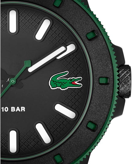 Lacoste.12.12 Scuba Men's 3H Quartz Watch, Silicone Strap - Modern, Classic Timepiece - Gift for Him, 43mm