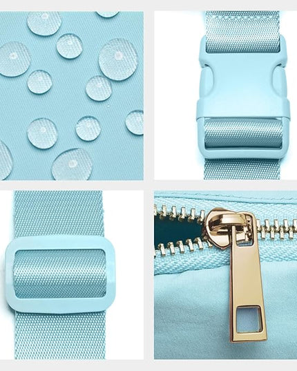 Gitus Gifts for 8 9 10 11 12 Year Old Girls Belt Bag Fanny Pack Crossbody Bags with Initial Letter Patch Cute Stuff Birthday Gifts for Teen Girls Women Personalized Trend Stuff (Icing Blue-Z)