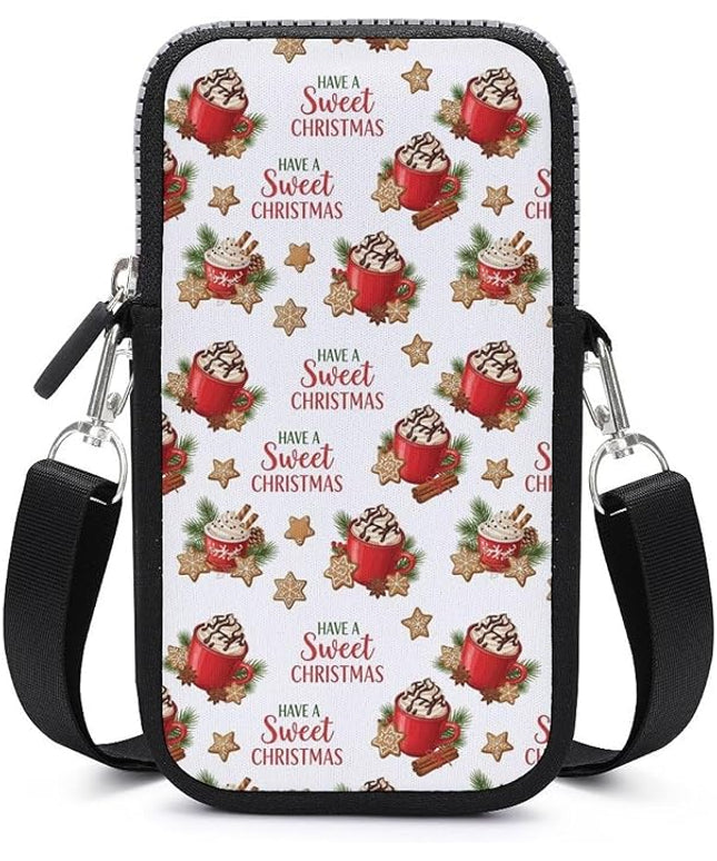 Small Crossbody Bags for Men, Cool Lightweight Sling Phone Pouch, Slim Cell Phone Purses