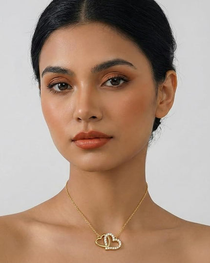 Evername To My Wife, Beautiful Necklace with an Emotional Message Card in a Luxury LED Jewelry Box. Great Birthday, Anniversary, Valentines Day Gift