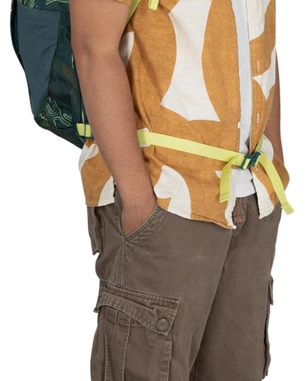 Osprey Daylite Plus Commuter Backpack - Everyday Pack with Laptop Sleeve, Bottle Pockets, and Extra Storage, Fuzzy Window Print/Torrent Blue
