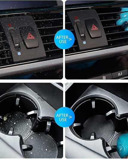 TICARVE 3 Pack Cleaning Gel for Car Detailing Putty Car Vent Cleaner Goo Cleaning Putty Gel Auto Detailing Tools Car Interior Cleaner Dust Cleaning Mud for Cars Dust Cleaner Slime Keyboard Cleaner