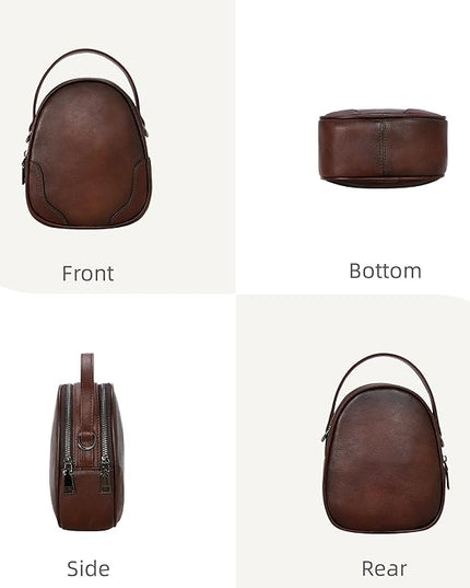 Iswee Small Crossbody Bags for Women Travel Leather Shoulder Bag Mini Purses and Handbags Designer Satchel Ladies Hand Bag