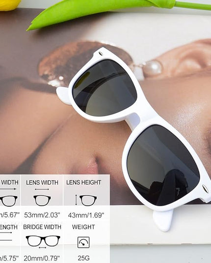 Joopin Square Sunglasses Polarized UV Protection Trendy Designer Sun Glasses Men Women