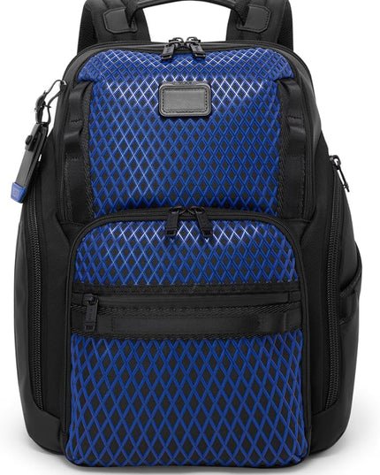 TUMI - Alpha Bravo Search Backpack - Laptop Backpack for Men & Women - Backpack for Work & Travel - 17.0" X 14.0" X 8.3" - Electric Blue